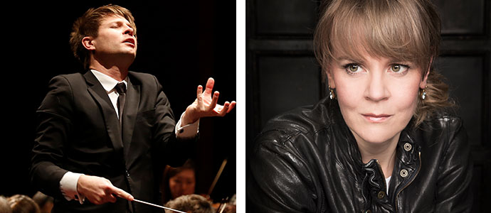 Krzysztof Urbański and Susanna Mälkki