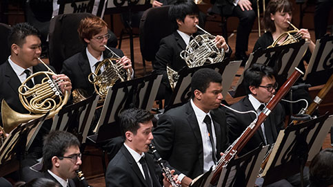Members of the SFS Youth Orchestra