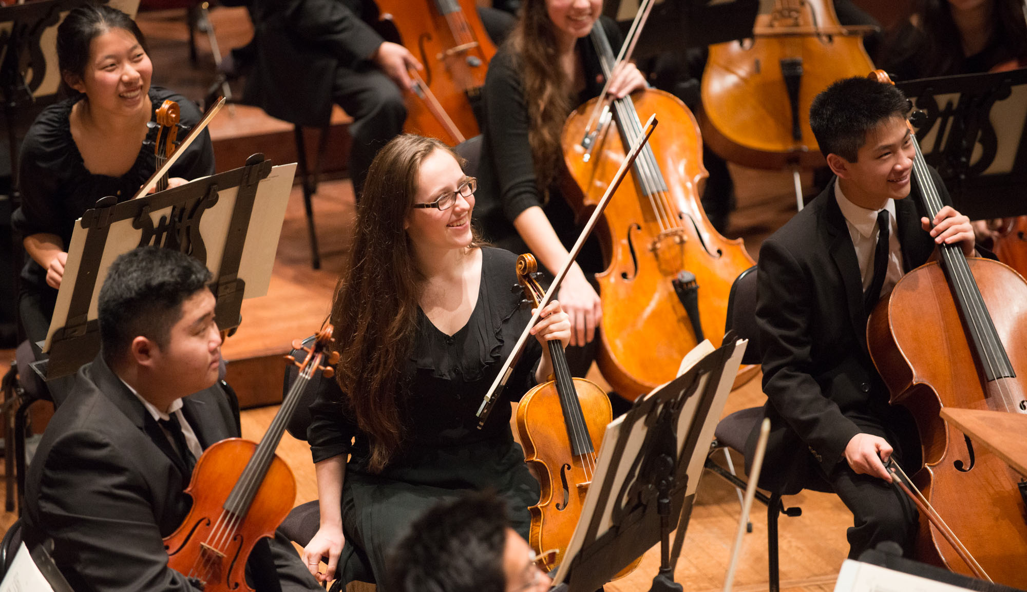 Youth Orchestra in rehearsal