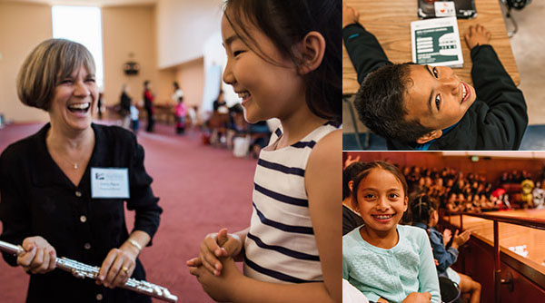 Collage of children