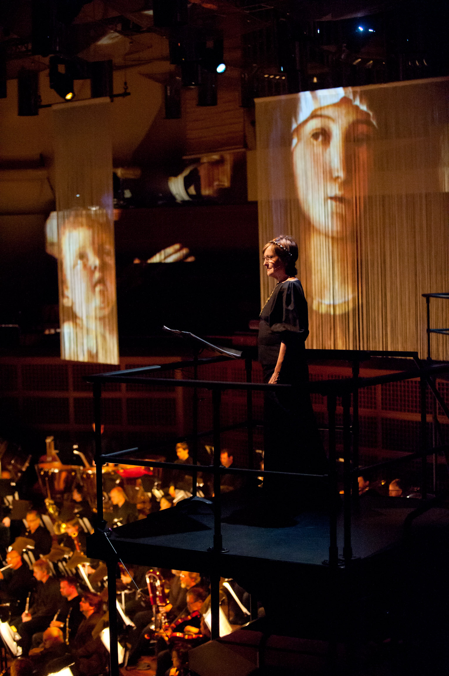 Frederica von Strade in Debussy’s Le martyre de Saint Sébastien, 2012. (Photo: Kristen Loken)